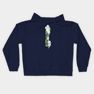 Botanical Alphabet Kids Hoodie